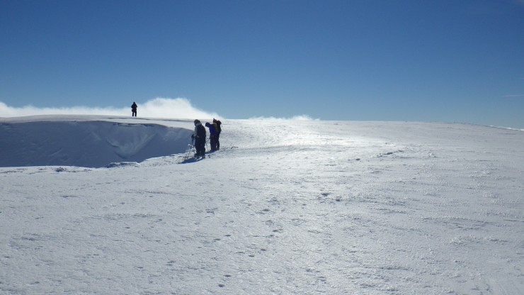 Summit plateau of Aonach Mor