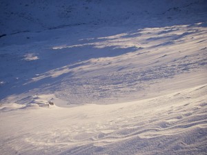 Sunny day on Aonach Mor