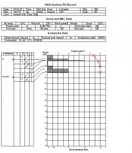 Interpreting Snow Profiles