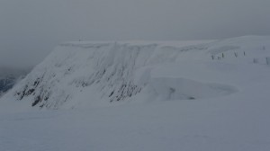 Aonach Mor on Tuesday.