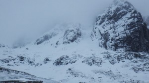 Loads of snow on the Ben