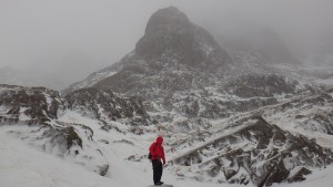 Deteriorating weather on the Ben