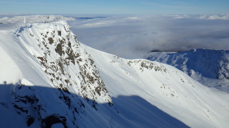 Looking North over Coire Lochain