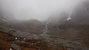 Another wet morning on the Ben