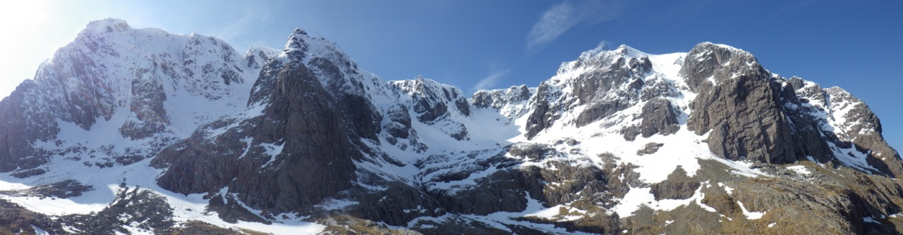 Panorama of the North Face