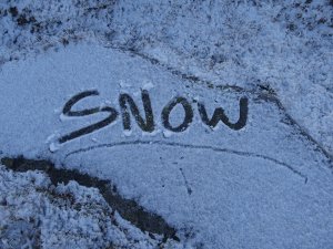 A dusting of fresh snow