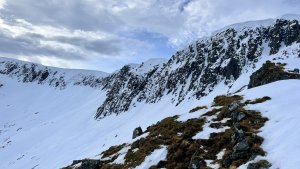 Thawing snowpack