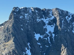 End of season views of Ben Nevis