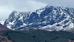 A warm and windy day on Lochaber
